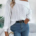 Breeze Knit Off-Shoulder Sweater