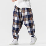 Hudson Plaid Joggers