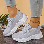 Altezza | Sneakers Platform Bianche