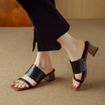Eloise Square Toe Heels