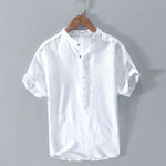 Émilio Luxe Classic Linen Shirt