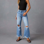 Aria High-Rise Ankle Jeans