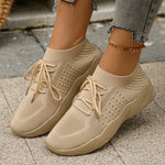 Women's Lightweight Knit Slip-On Trainers