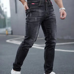Derek Distressed Skinny Jeans