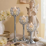 Grandeur Glass Candle Holders