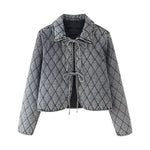 Harper Quilted Denim Jacket