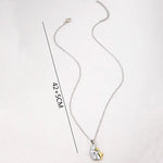 Woman and Cat | "Eternal Friendship" Necklace
