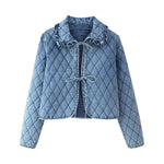 Harper Quilted Denim Jacket