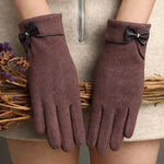 Lucia Suede Gloves