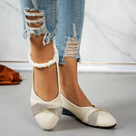 Women's Lightweight Rhinestone Wedge Support Shoes