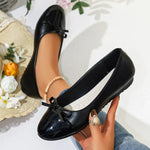 Women's Bow Detail Flat Shoes
