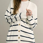 Marina Stripe Cardigan