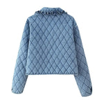 Harper Quilted Denim Jacket
