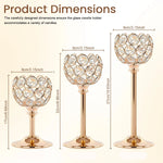 Grandeur Glass Candle Holders