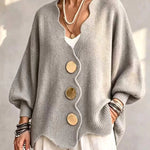 Madison - Loose Button Knit Cardigan