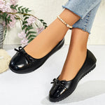 Women's Bow Detail Flat Shoes