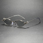 Fleur Crystal Oval Frames