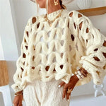 Vera Hollow Knit Sweater