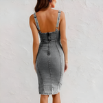 Amara | Robe en denim