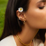 Twisted Hoop Earrings