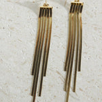 18k Gold Plated Glam Time Earrings Gold
