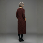 Mara | Robe relaxed à motif feuillage