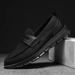 Men's Mesh Penny Loafers