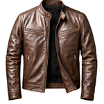 Guido | Giacca Pelle Vintage
