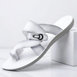 Riviera Crossover Leather Sandals