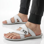 Riviera Crossover Leather Sandals