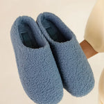 Cosy Sherpa Back Heel Slippers