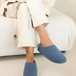 Cosy Sherpa Back Heel Slippers