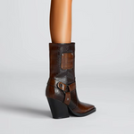 Westline Buckle Ankle Boots