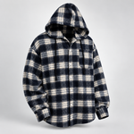 Westmere Plaid Hooded Overshirt