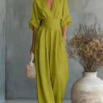 Risel - Jumpsuit to Feel Comfortable and Polished on Your Day.