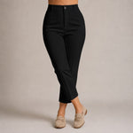 Louisa | Pantalon Ajusté Taille Haute