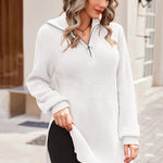 Zeagoo Long Sleeve Oversized Knit Sweater Tops