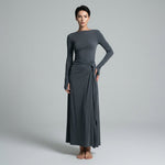 Seraphina Knotted Draped Maxi Dress
