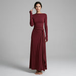 Seraphina Knotted Draped Maxi Dress