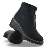 Women's Embossed Chelsea Ankle Boots