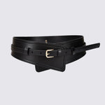 Women's Fashionable Imitation Leather Harness Wide Belt