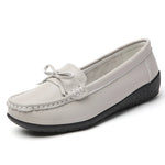 Women's Leather Slip-On Loafers | Flexible Everyday Fit