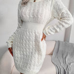 Sofia Bellini | Elegant Knit Mini Dress For Women