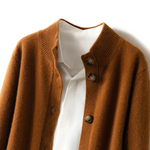 Evelyn Wool Cashmere Cardigan