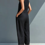 Letizia | Jumpsuit Minimalista Senza Maniche