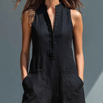 Letizia | Jumpsuit Minimalista Senza Maniche