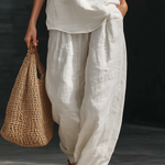 Zoe | Sleeveless Top and Wide Pants