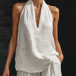 Zoe | Sleeveless Top and Wide Pants
