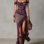 Delia | Abito Maxi Leopardo