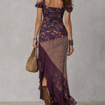 Delia | Abito Maxi Leopardo